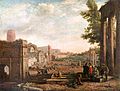 Campo Vaccino, Claude Lorrain, 1636