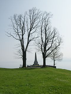 Mémorial de la bataille au Stoss (canton d'Appenzell Rhodes-Extérieures)