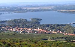 View of Dolní Věstonice from Děvín