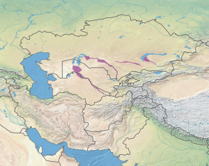 Ecoregion territory (in purple)