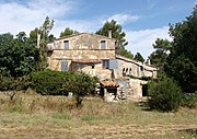 Bastide Château-Renard à Riboux, la « ferme des Romarins » dans les films, en 2014.