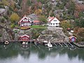 Fjord dans les environs de Göteborg