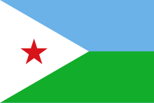 Description de l'image Flag of Djibouti.svg.