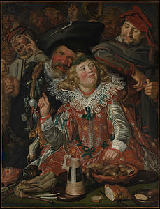 Shrovetide Revellers, by Frans Hals