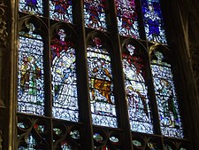 "Christ Enthroned". Gloucester Cathedral. Image courtesy of Aidan McRae Thomson.