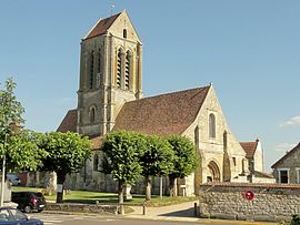 The church of Saint-Clair, in Hérouville