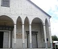 Mezzo portico della chiesa