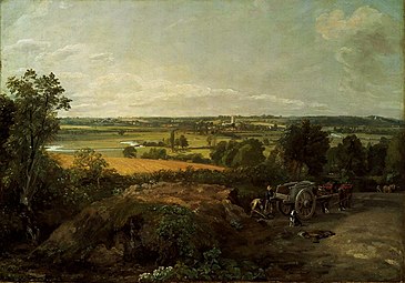 La Vallée de la Stour et l'église de Dedham, vers 1815 Musée des Beaux-Arts de Boston