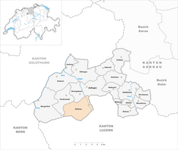 Brittnau – Mappa