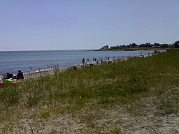 Stranden i Ljugarn.