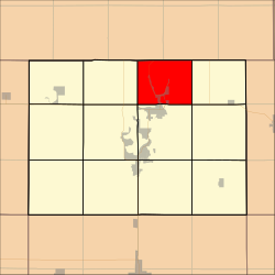 Location in Dickinson County