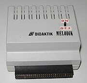 Melodik sound card with the AY-3-8912 chip for the Didaktik