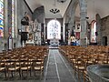 Église Saint-Mathurin : vue intérieure d'ensemble.