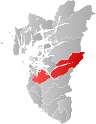 Sandnes – Mappa