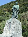 Statue of Nakaoka Shintarō , in Muroto, Kōchi