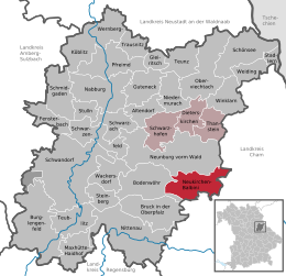 Neukirchen-Balbini – Mappa