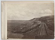 The bare Blue Hill Shale slopes at Yocemento as they appeared in 1873