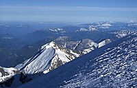 Panorama du massif du Mont-Blanc