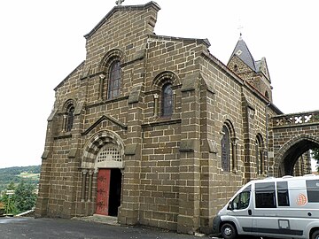 Façade ouest du XIXe siècle.