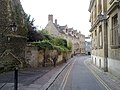 Queen's Lane, looking south, just short of High Street, Oxford.