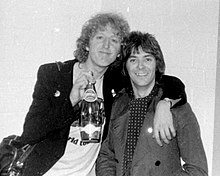 Rick Wills and Ian McLagan in 1978