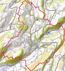 Carte topographique