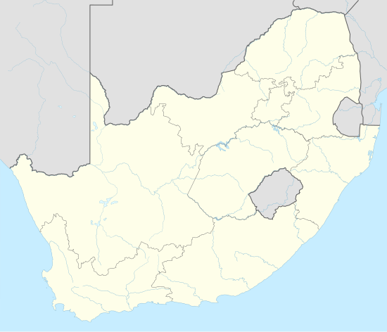 Map of power plants in South Africa