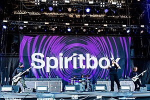 Spiritbox performing at Rock am Ring 2023