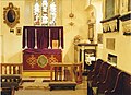 Interior of the church