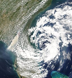 Subtropical Storm Andrea in May 2007