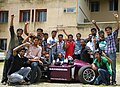Team Drutha from College of Engineering Adoor at the finals of Supra Saeindia 2012