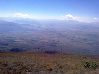 Scenery around Tolors water reservoir