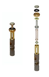 Cylindrical piston valves, by Eusebius