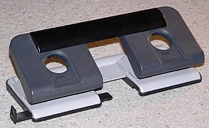 German four-hole punch
