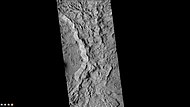 East side of Ejriksson Crater, as seen by CTX camera (on Mars Reconnaissance Orbiter)