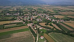 Air view of the village