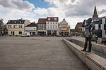 „Die Rufende“ am Marktplatz Eberswalde