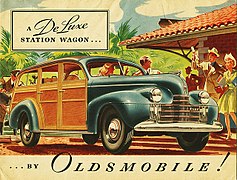 Oldsmobile Series 70 Station Wagon 1940.