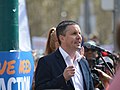 Mark Butler speaking at the Peoples Climate March in Melbourne