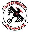 34th Bomb Squadron Patch