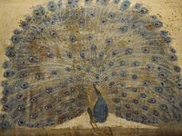 Peacock by Merab Abramishvili (1957–2006)
