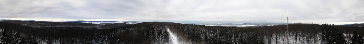 Panoramabild vom Annaturm (Januar 2009)