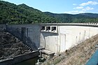 Barrage de la retenue d'Avène.