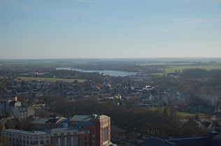 Vue panoramique des alentours de Bourges-Avaricum[N 50].