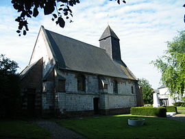 The church in Brocourt