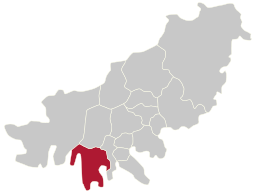 Saha-gu – Mappa