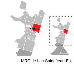 Location of Saint-Nazaire