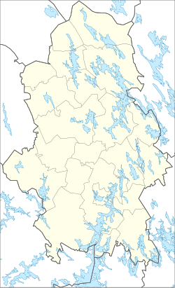 Saarenmaa is located in Central Finland