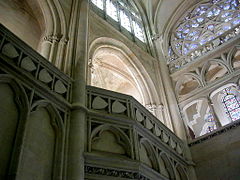 Haut de l'intérieur de la chapelle.