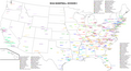 Image 7A map of all NCAA Division I basketball teams (from College basketball)